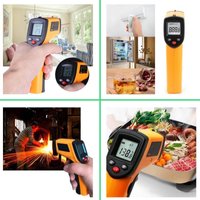 Infrarood Thermometer Pyrometer - Digitale IR Temperatuurmeter - Draadloos
