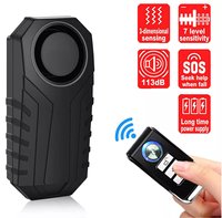 - Fietsalarm met Bevestigingsset- Fietsalarm met afstandsbediening - Fietsslot met Alarm - 113DB - IP65 - Fietsalarm voor E Bike - Bike Alarm - Fiets Alarm - Deuralarm - Alarmsysteem - Alarmsystemen - Raambeveiliging - Raamslot