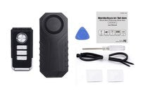 - Fietsalarm met Bevestigingsset- Fietsalarm met afstandsbediening - Fietsslot met Alarm - 113DB - IP65 - Fietsalarm voor E Bike - Bike Alarm - Fiets Alarm - Deuralarm - Alarmsysteem - Alarmsystemen - Raambeveiliging - Raamslot